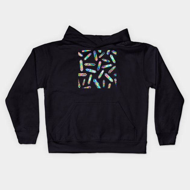 Crystals Kids Hoodie by dinaaaaaah